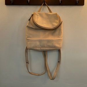 FRYE tan backpack/purse